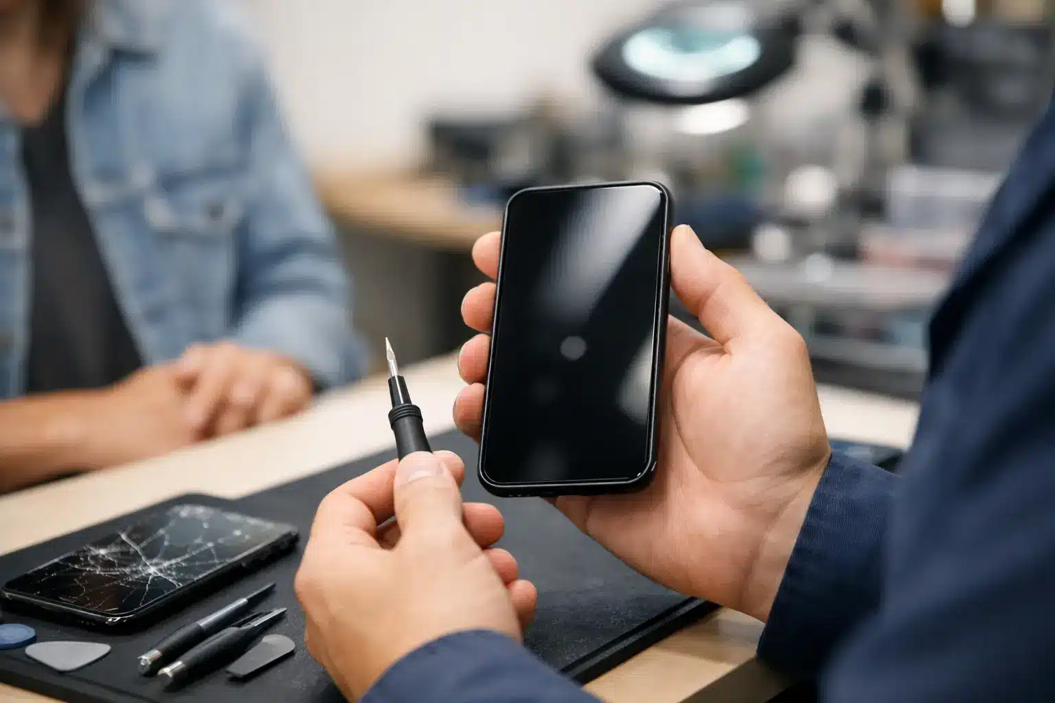 Repair Shop With Lifetime Screen Warranty